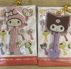 マイメロディ・クロミ アクリルチャーム サンリオ 不二家 ペコちゃん