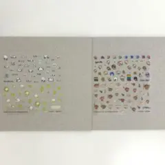 サンエックスユニバース ネイルシール　アフロ犬こげぱん　たれぱんだ次の日のケロリ