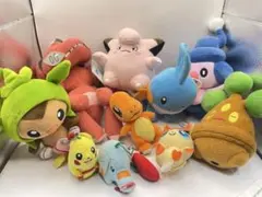 ポケモン　ぬいぐるみセット　プライズ、ポケモンセンター限定品等