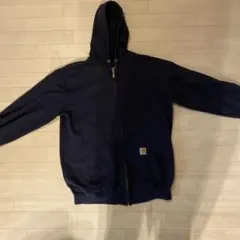 Carhartt ネイビー フルジップパーカー