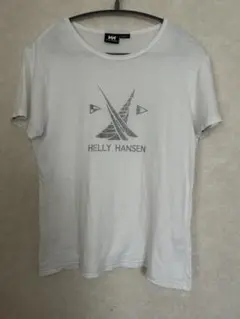 HELLY HANSEN ヘリーハンセン　白Tシャツ　Ｌサイズ