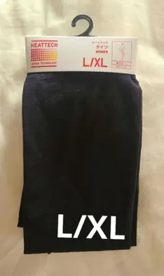 ユニクロ　HEATTECH ブラックタイツ L/XL