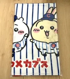 【ちいかわ×MLB TOKYO SERIES フェイスタオル カブス】