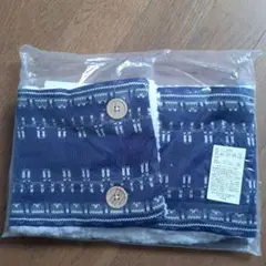 【新品】 ネックウォーマー 紺色 裏ボア仕様
