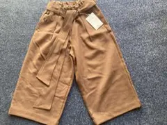 【新品・未使用】THE SHOP TK 女の子　ワイドパンツ　110