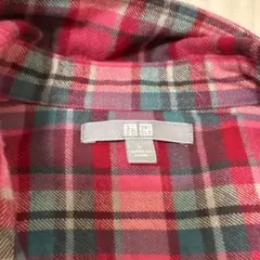 UNIQLO ユニクロ ネルシャツ チェック ピンク L