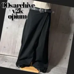 y2k opium buggy slacks archive 変形 裾広