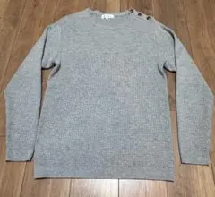 THE SHOP TK グレー ニットセーター メンズ Mのサムネイル