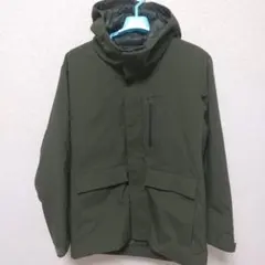 美品！ハイブリッドダウンパーカーオリーブグリーン L