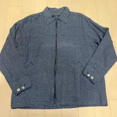 PARKING ネイビー系チェック ジャケット