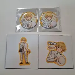 鬼滅の刃 リロホテルズ 我妻善逸 缶バッジ ステッカー