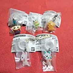 おじゃる丸 めじるしアクセサリー 全5種類 コンプ ガチャ ㉜