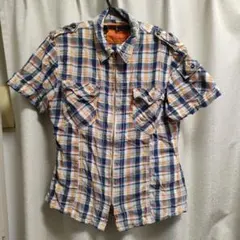 Levi Strauss & Co. 半袖シャツ Mサイズ チェック柄