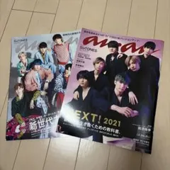 anan(アンアン)2021年8月4日号、1月21日号