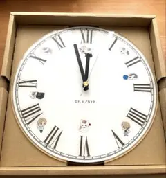 ☆新品未使用☆ 夏目友人帳　ニャンコ先生　アクリル壁掛け時計 夏目友人帳ニャンコ先生アクリルキーホルダー【夏目友人帳 アニメ公式