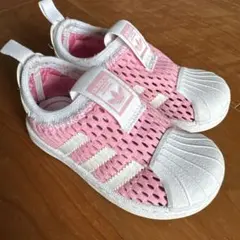 き*ん様 adidas ピンク メッシュ スニーカー