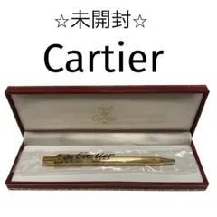 【未開封•廃盤品】 Cartier カルティエ ボールペン ツイスト式 ゴールドのサムネイル