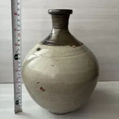 大徳利 笠間 益子 民藝 時代物 フラワーベース 花器 流釉 大徳利 笠間 益子 民藝 時代物 フラワーベース 花器 流釉 - メルカリ