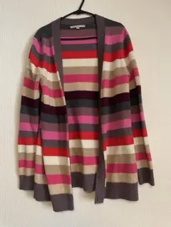 Gap ストライプ 長袖カーディガン