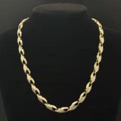 E25 ヴィンテージ ネックレス ゴールド シルバー チェーン