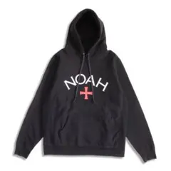 【NOAH】CORE LOGO HOODIE / BLACK