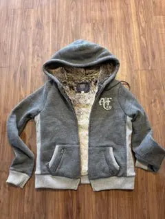 値下げ　Abercrombie & Fitch 1892 M グレー パーカー