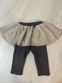 petit main チュチュ付きレギンス 80