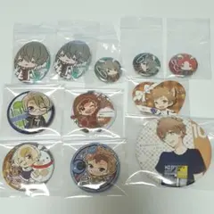 ツキウタ　缶バッジ11点セット