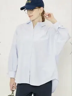 coca オックスドルマンボリュームスリーブシャツS