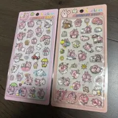 カナヘイの小動物　JEWELRY DROP シール 2枚セット