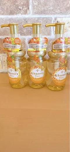 【新品未使用】　&honey　フルール　ヘアオイル（金木犀） 3個セット