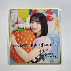 小坂菜緒 日向坂46 ひなこれ チャレンジくじ リボンキーホルダー 色紙 カード 小坂菜緒 日向坂46 ひなこれ チャレンジくじ リボンキーホルダー 色紙