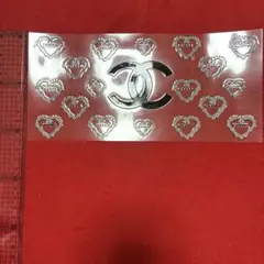 CHANEL ハート型ステッカーセット