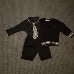 フォーマルシャツとショートパンツ・カーディガンセット