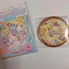 フルタ製菓 サンリオキャラクターズ キラキラＢＩＧ缶バッジ 5番 ポムポムプリン