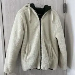 ジャケット ブルゾン シープボアフリース 中綿リバーシブル ジャンパー M S