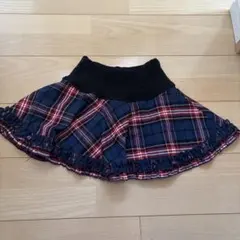 チェック柄スカート 130