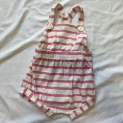 《 babyGAP 》 ベビー服　70サイズ　サロペット　ボーダー