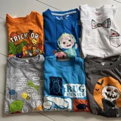 男の子　半袖Tシャツ 6枚セット　3歳用