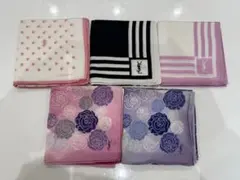 YSL ハンカチセット 5枚セット