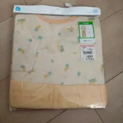 長袖パジャマ　120cm 黄色　花柄　西松屋