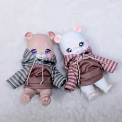 【kumukuku pukoサイズ】おそろいフーディセットのサムネイル