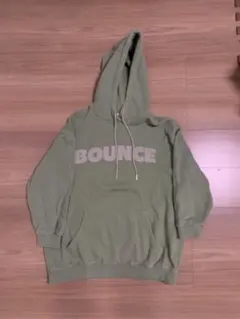 NAVI グリーン BOUNCE パーカー