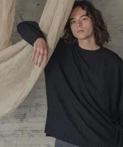 Casper John ラトリングロンT ブラック　S