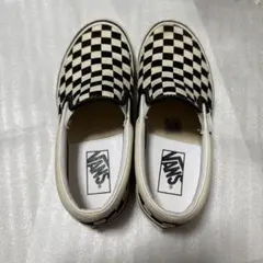 30514 vans バンズ スリッポン us8 26cm チェッカー マルチ - メルカリ