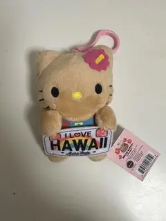 ハローキティ ハワイぬいぐるみ ストラップ付き