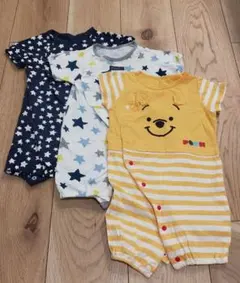 ロンパース3枚セット