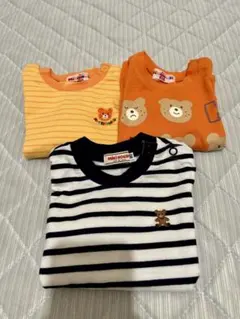omame様専用　Miki House ホットビスケッツ長袖3枚セット 80
