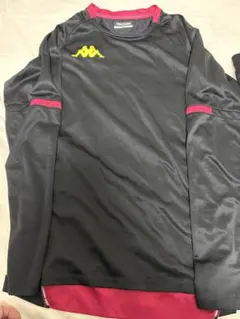 Kappa GAVA ブラック長袖シャツ　イタリア代表GK Kappa GAVA ブラック長袖シャツ イタリア代表GK - メルカリ