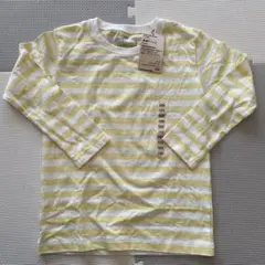 無印良品　長袖ボーダーTシャツ　120サイズ